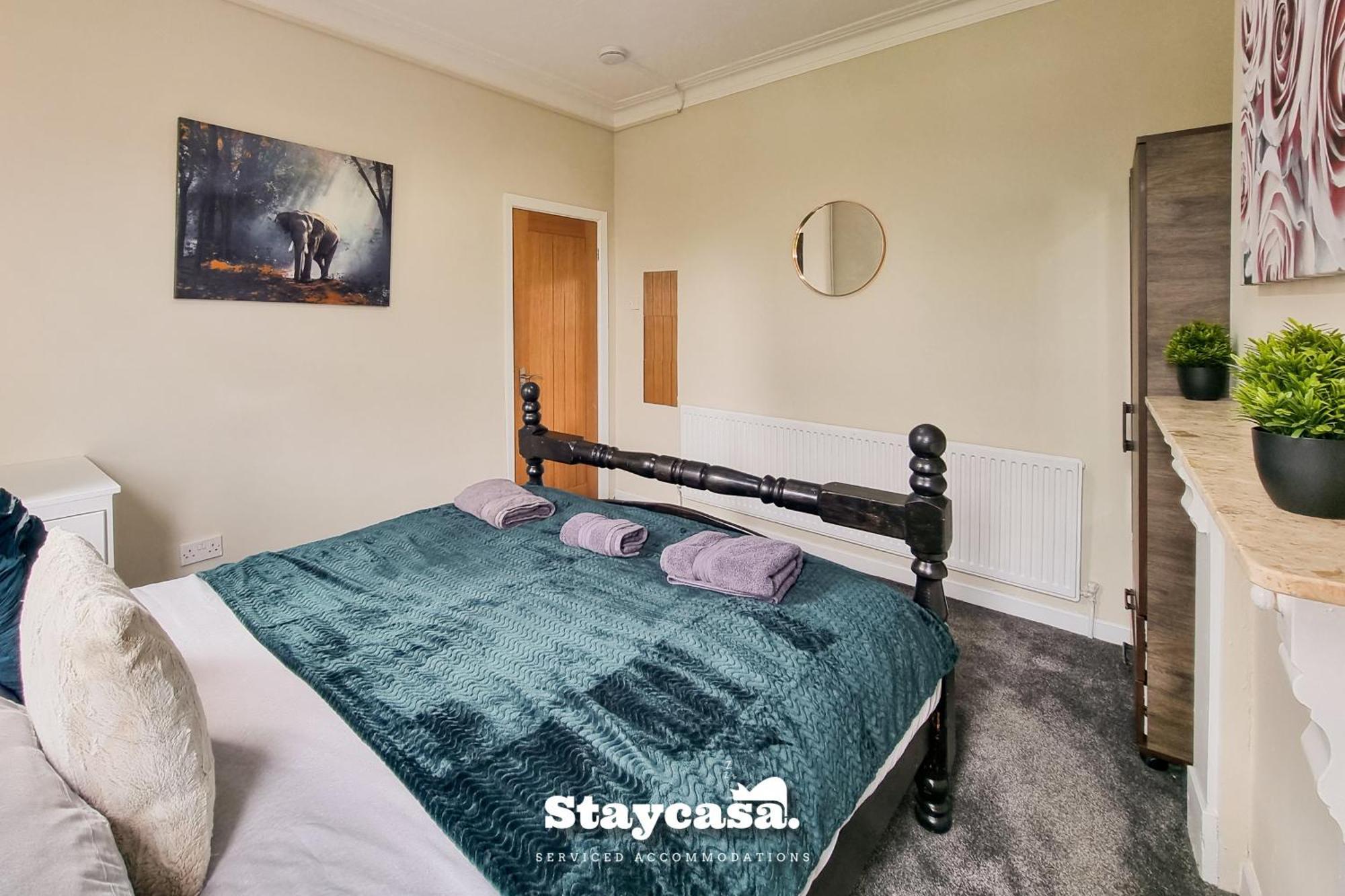 Casa de férias Clarence Co-living - Private Self-cater Manchester